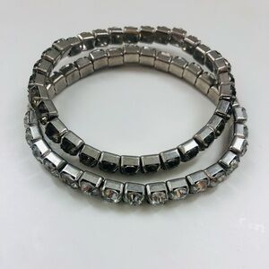 Rhinestone bracelets (2)
